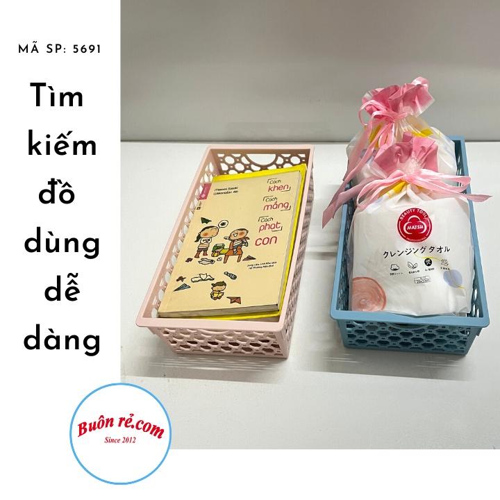 Khay nhựa đựng đồ văn phòng, đồ dùng học sinh Việt Nhật size to, khay Nhật Bản để bàn đa năng (5691) -Buôn rẻ 01250