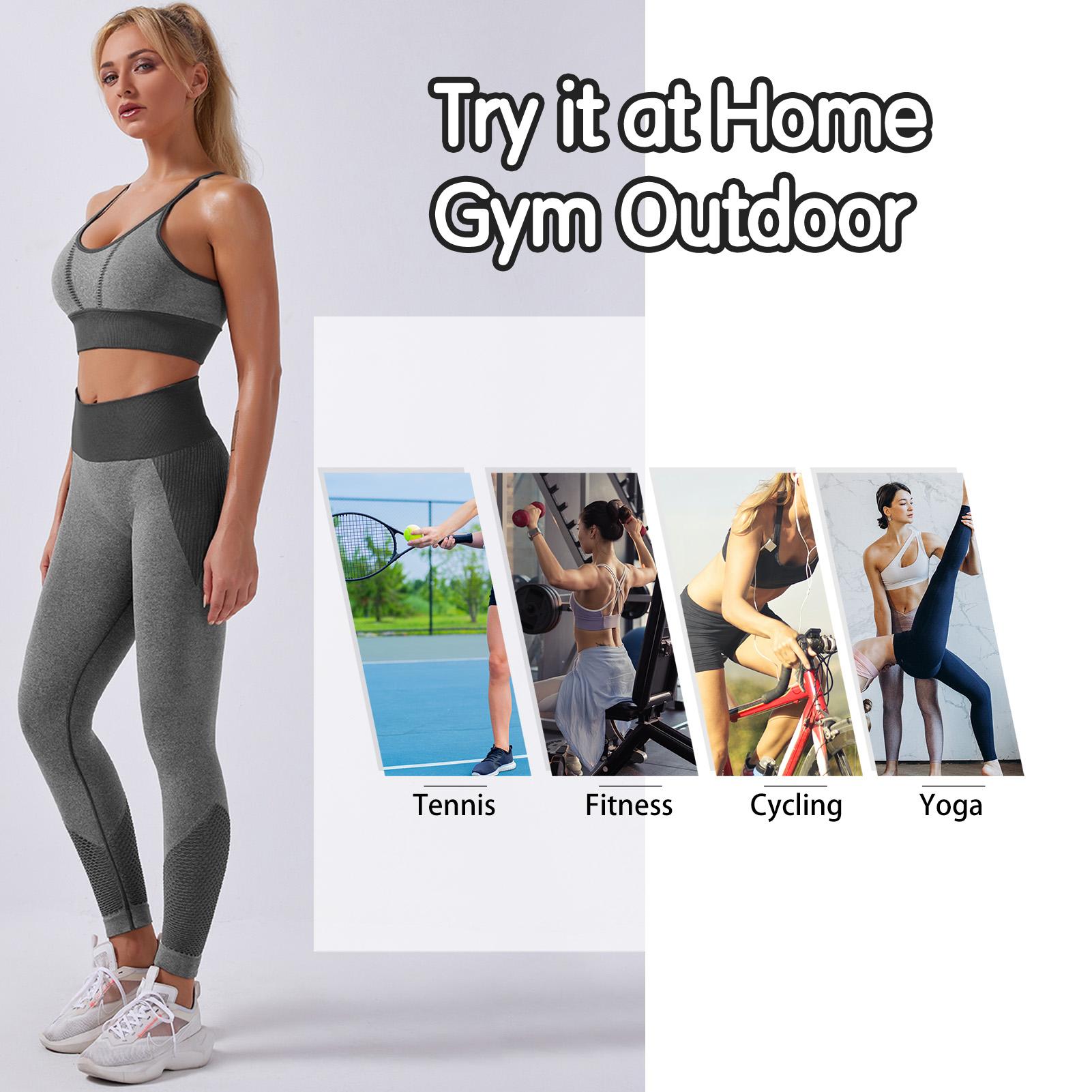 Bộ đồ thể thao nữ, mềm mại và thoải mái khi mặc, co giãn và thoáng khí để chơi thể thao