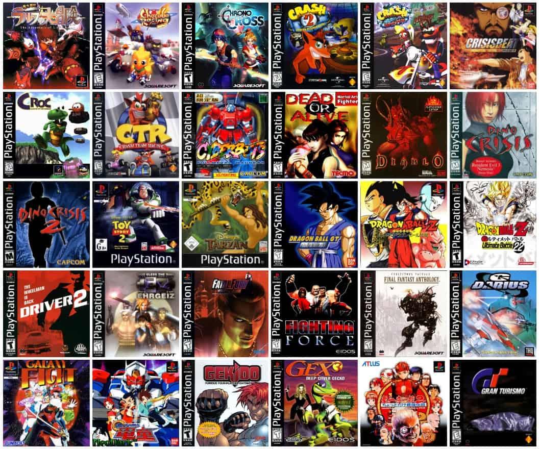 Bộ 13 Game ps1 tự chọn