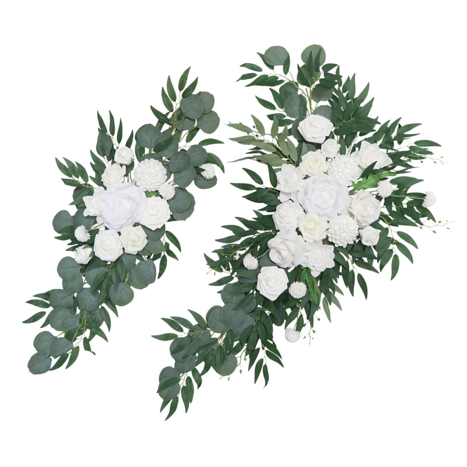 Wedding Arch Wreath Artificial Flower Swag for Ceremony Wedding Arch Decor