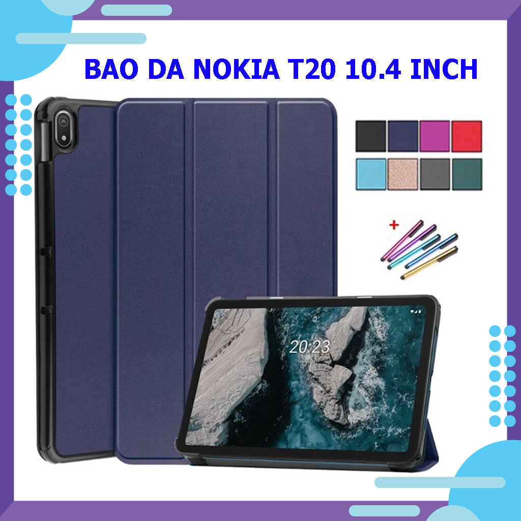 Bao da dành cho máy tính bảng Nokia T20 10.4 inch - Gập dựng được