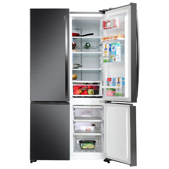 Tủ lạnh Electrolux Inverter 541 lít EQE6000A-B - Hàng chính hãng - Giao tại Hà Nội và 1 số tỉnh toàn quốc