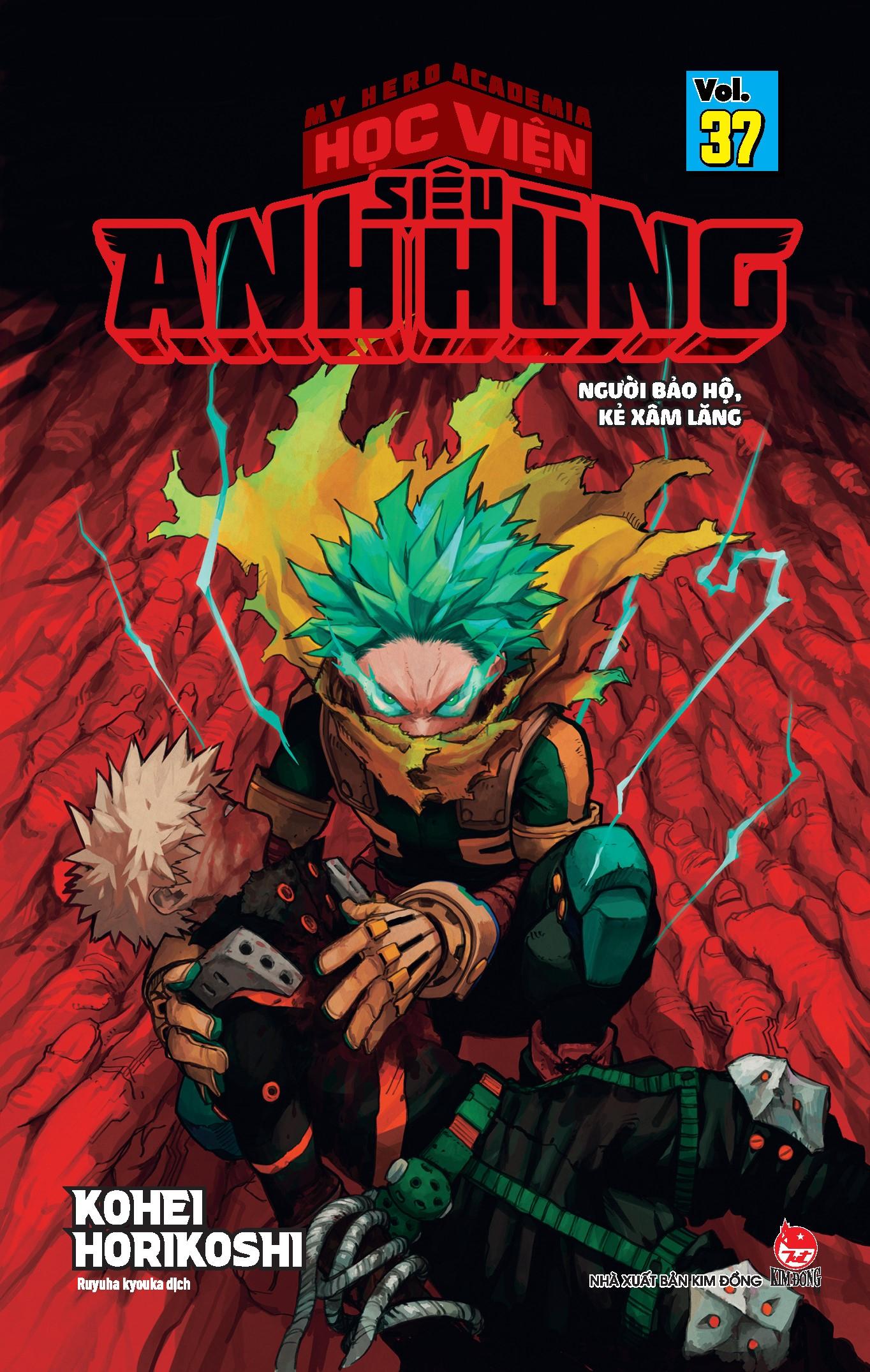 My Hero Academia - Học Viện Siêu Anh Hùng - Tập 37: Người Bảo Hộ, Kẻ Xâm Lăng - Tặng Kèm Bookmark