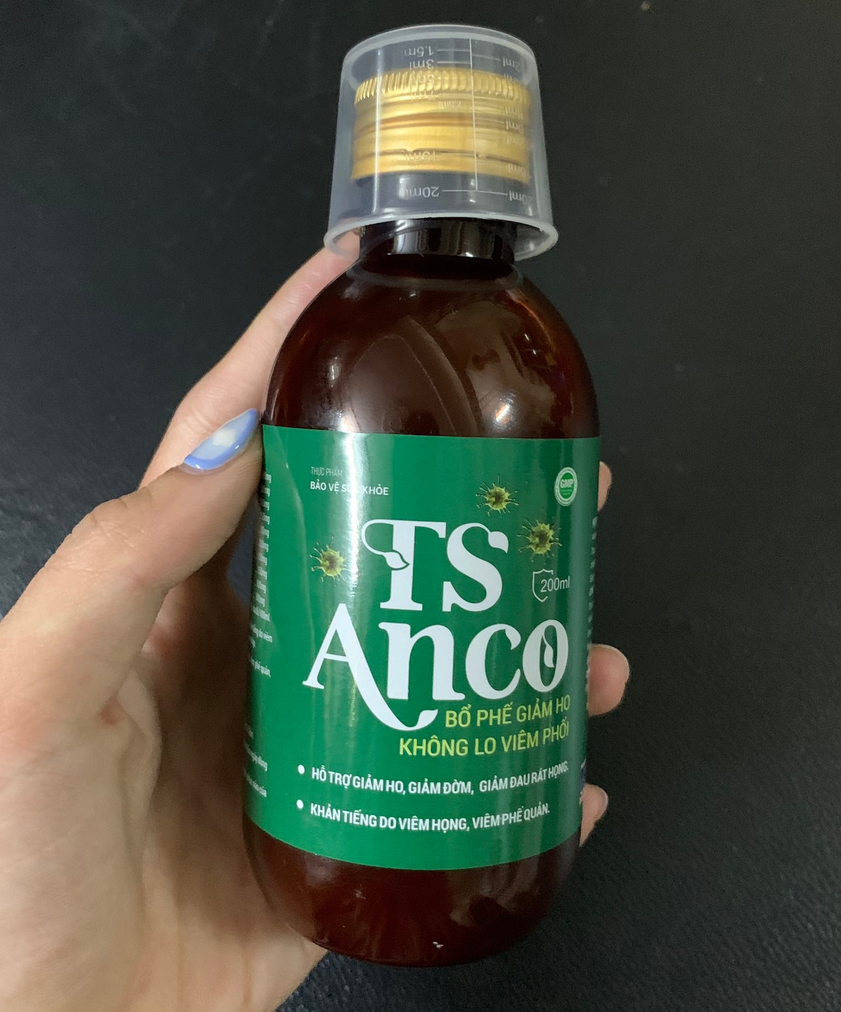Bổ phế hỗ trợ giảm ho - TS ANCO - Lọ 200ml