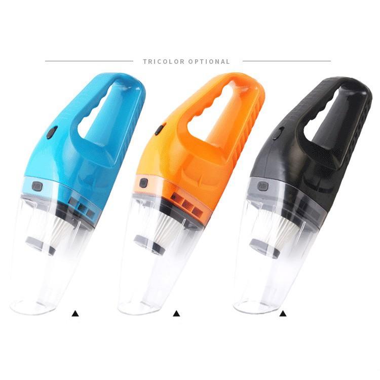 Máy hút bụi mini 120W 12V dây cáp kết nối cho xe hơi