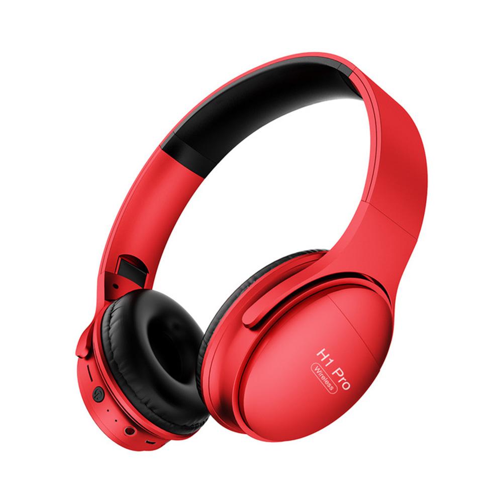 H1 Pro Tai Nghe Có Thể Gập Lại HiFi Stereo Tai Nghe Gaming Chụp Tai Với Micphone Cho Di Động XiaoMi Iphone Máy Tính Bảng Hỗ Trợ Thẻ TF
