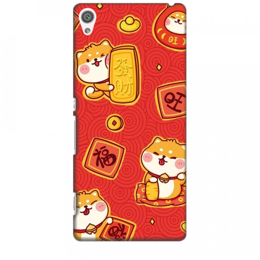 Ốp lưng dành cho điện thoại SONY XA Mèo Thần Tài Mẫu 4