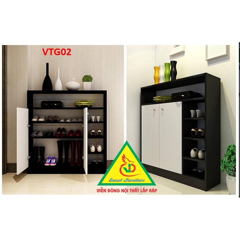 Tủ Giày Hiện Đại Nhiều Ngăn Để Giày, Tiết Kiệm Diện Tích VTG02- Nội thất lắp ráp Viendong Adv