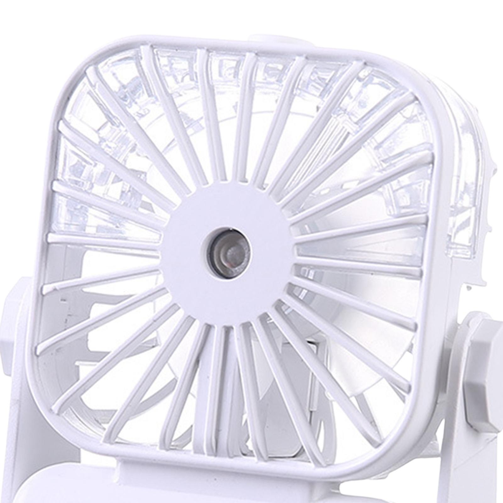 Table Cooling Fan Silent Personal Camping Fan for Camping Home Office Indoor