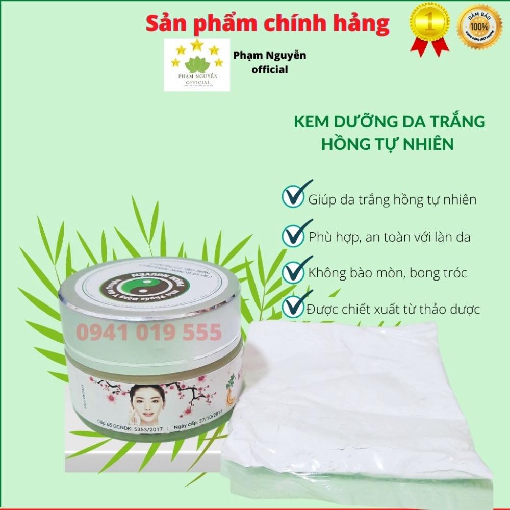 Kem dưỡng trắng da, LÀM MỊN DA đông y gia truyền PHẠM NGUYỄN