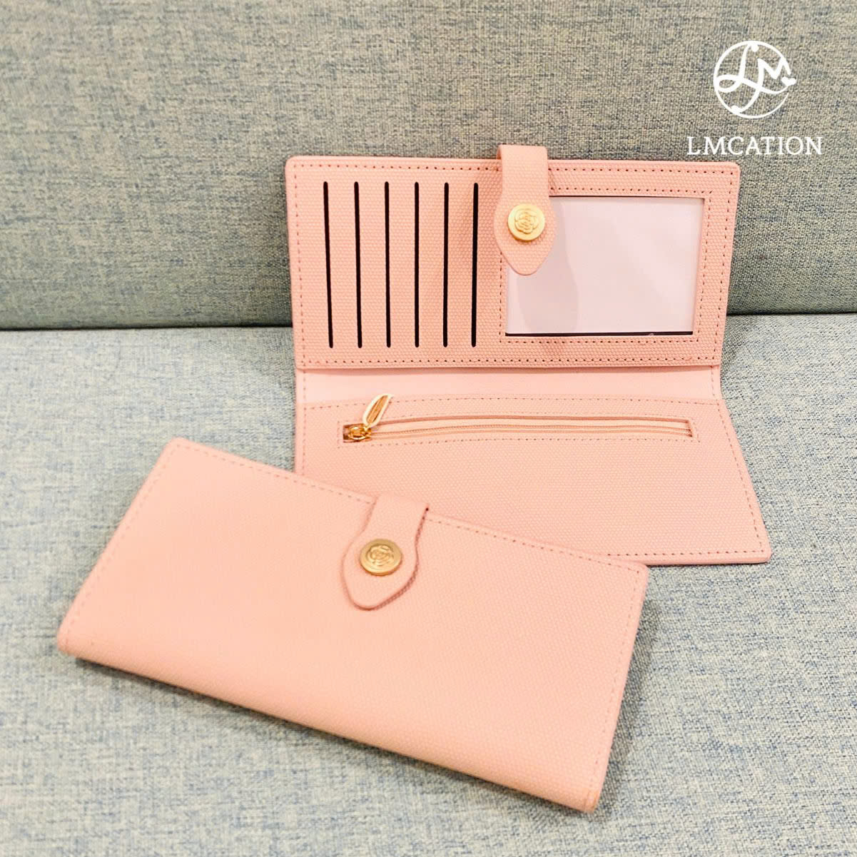 Ví da cầm tay LMcation - Nhỏ Gọn, Tiện Lợi &amp; Thời Trang