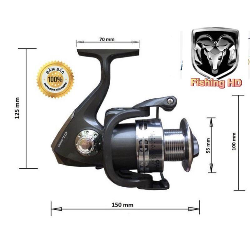 Máy Câu Cá Jiachuan CL Máy Câu Đứng Máy Câu Cá Kim Loại Giá Rẻ MC4 đồ câu FISHING_HD