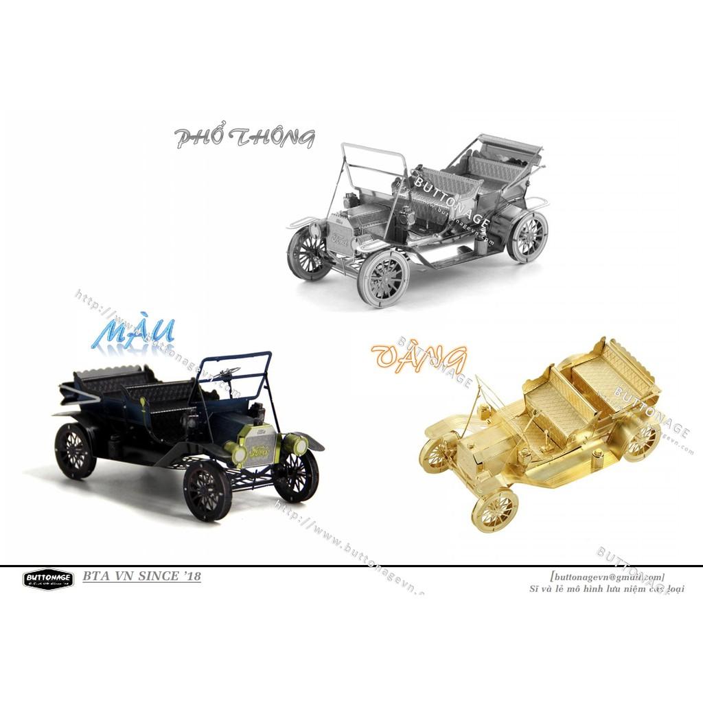 Mô Hình Lắp Ráp 3d Xe Ford Model T 1908