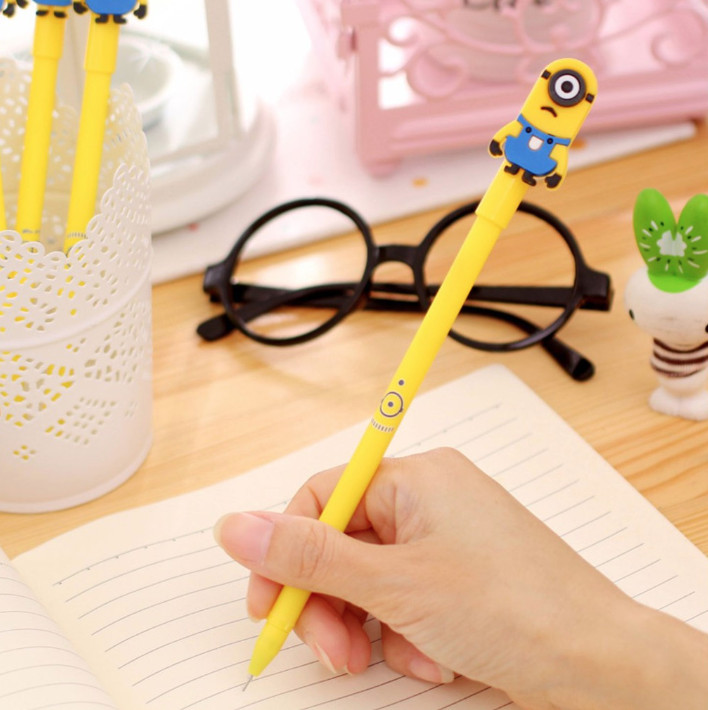 Bút Bi Minion Siêu Dễ Thương - Bút Bi Mực Đen
