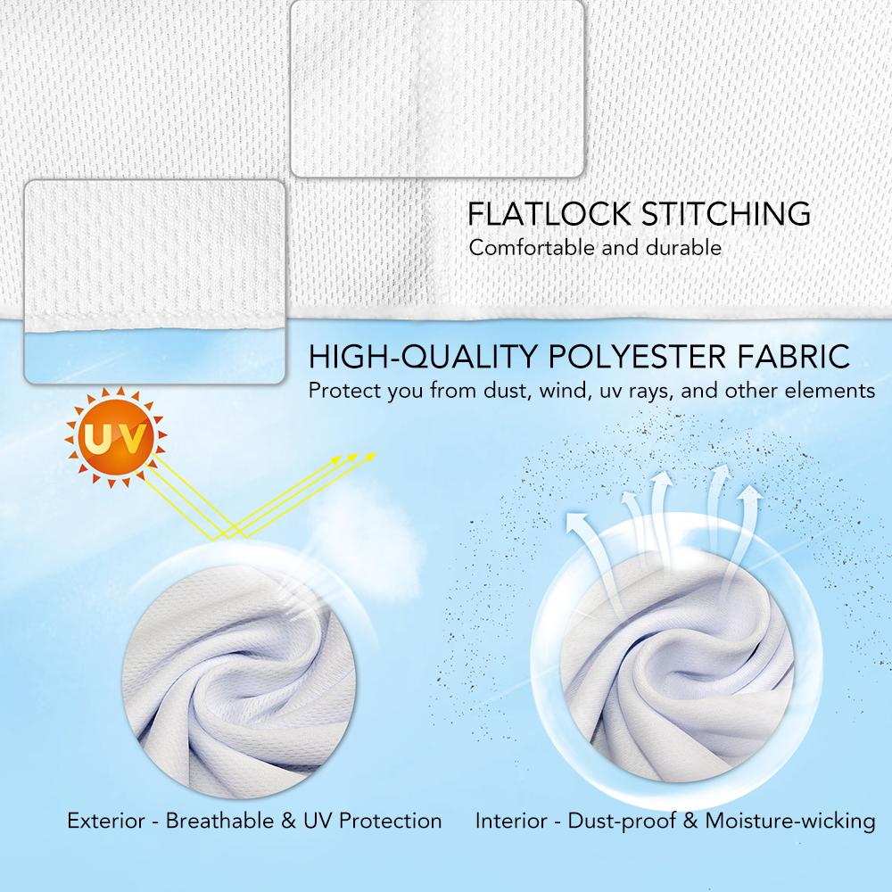 Khăn che mặt đa năng dạng ống được làm bằng vải polyester chất lượng cao thoáng khí và thoát ẩm