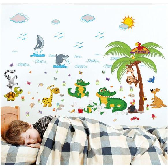 DECAL DÁN TƯỜNG KHU VƯỜN NHỎ