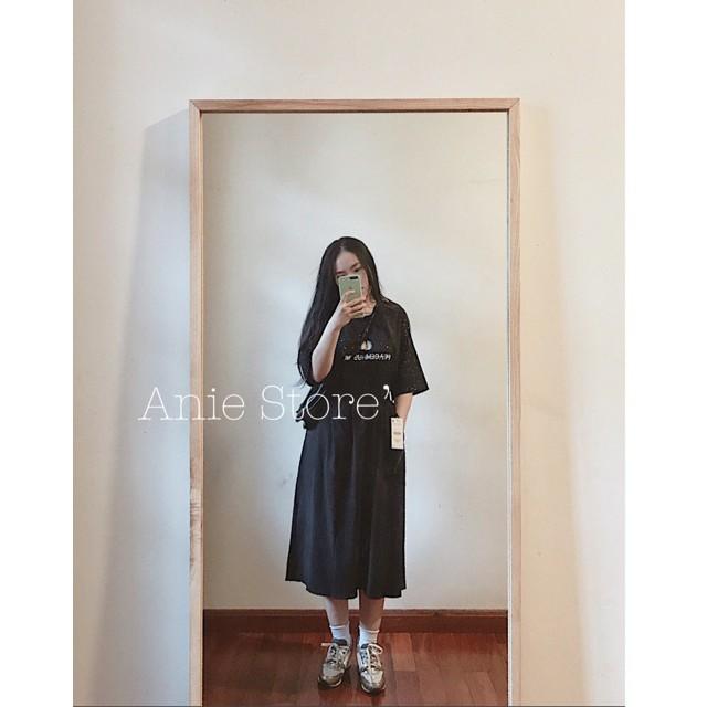 Chân váy nữ dáng dài, phong cách Hàn Quốc