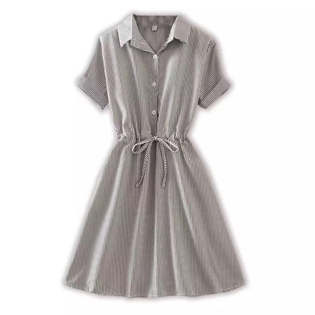 Đầm xòe cổ sơ mi xinh đẹp