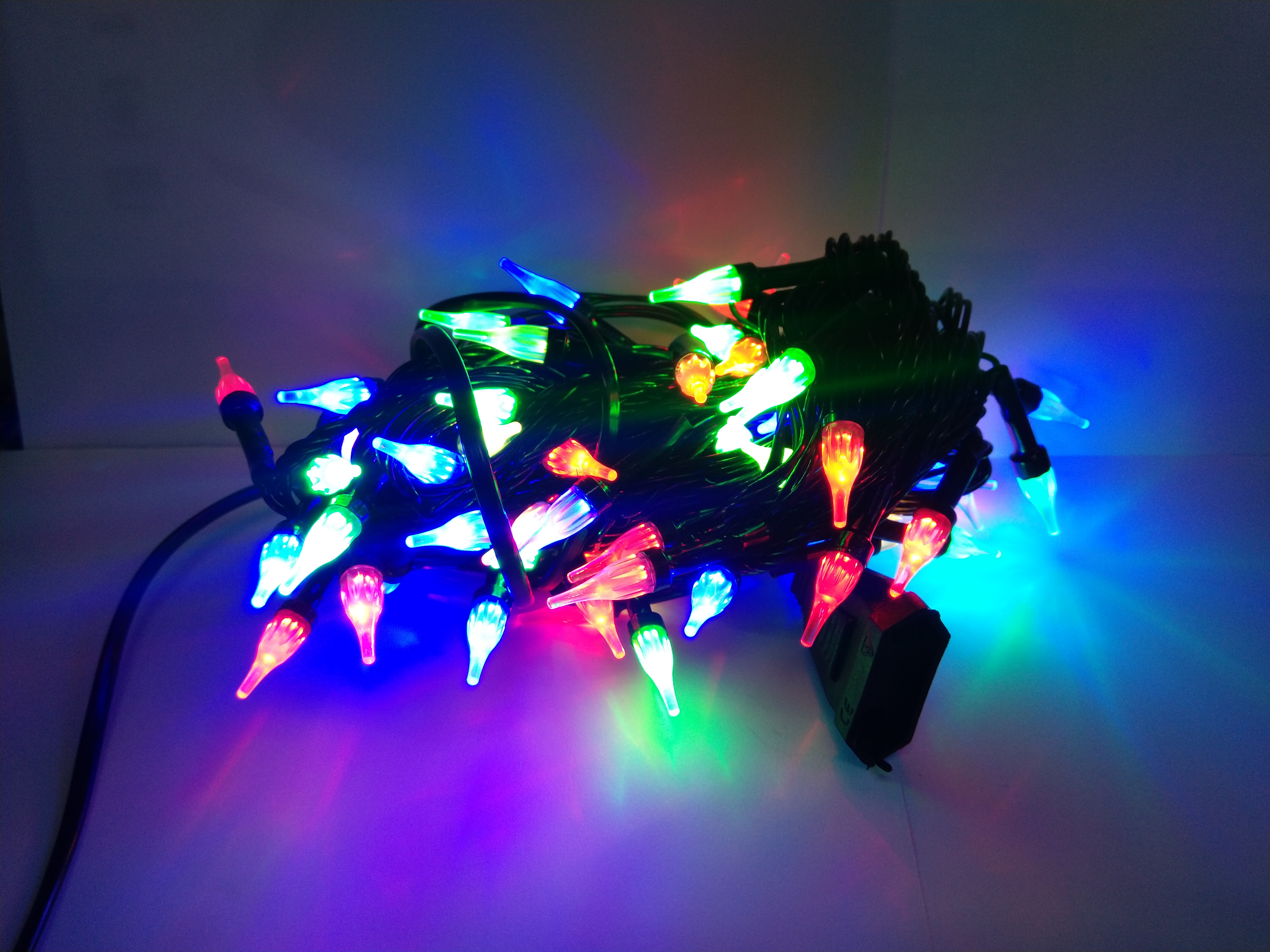 Dây đèn led nháy trang trí hình giọt nước