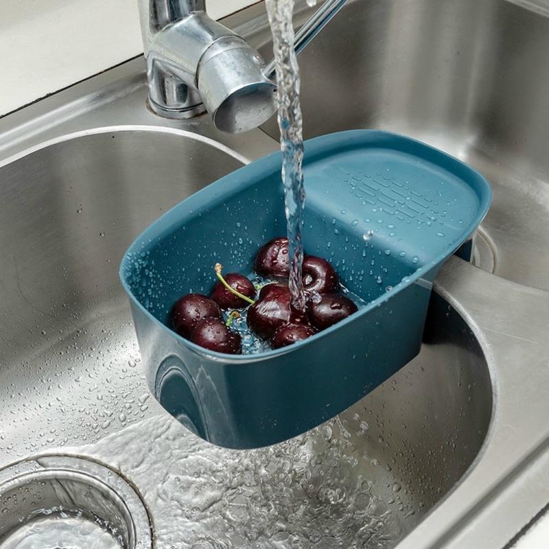 Rổ lọc thức ăn thừa , rổ rửa hoa quả , rổ đa năng 0011