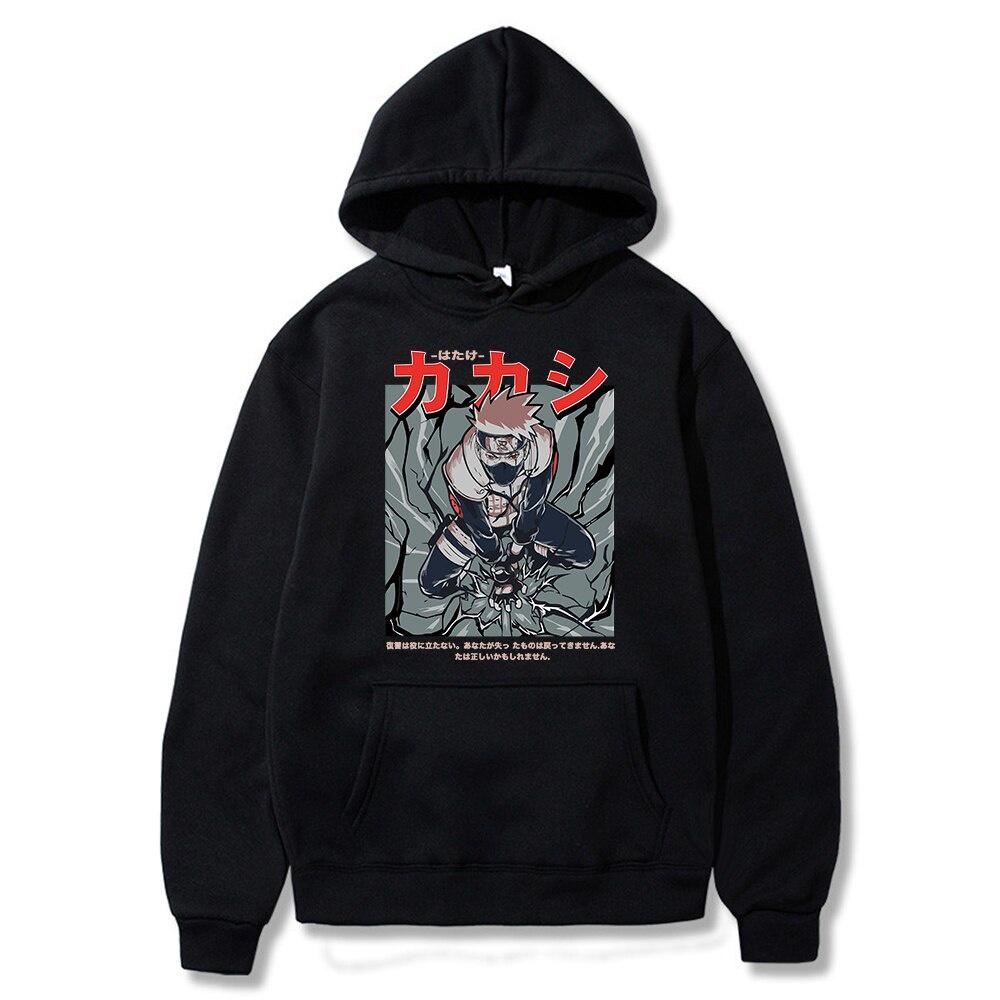 Áo hoodie Kakashi Hatake Phim Naruto phong cách Hip Hop thời trang cho nam nữ