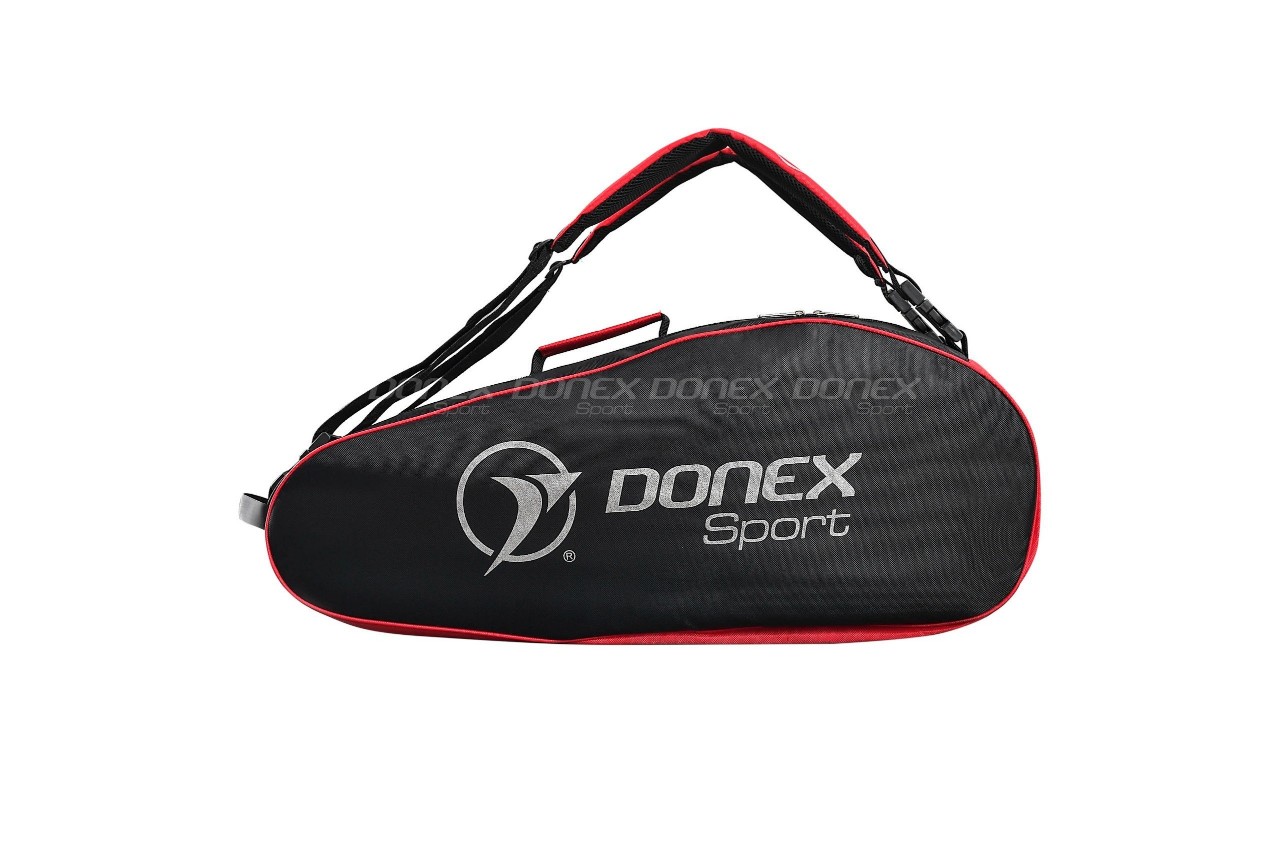 Bao vợt Cầu lông/ Tennis Donex Pro- 3 ngăn chống thấm nước