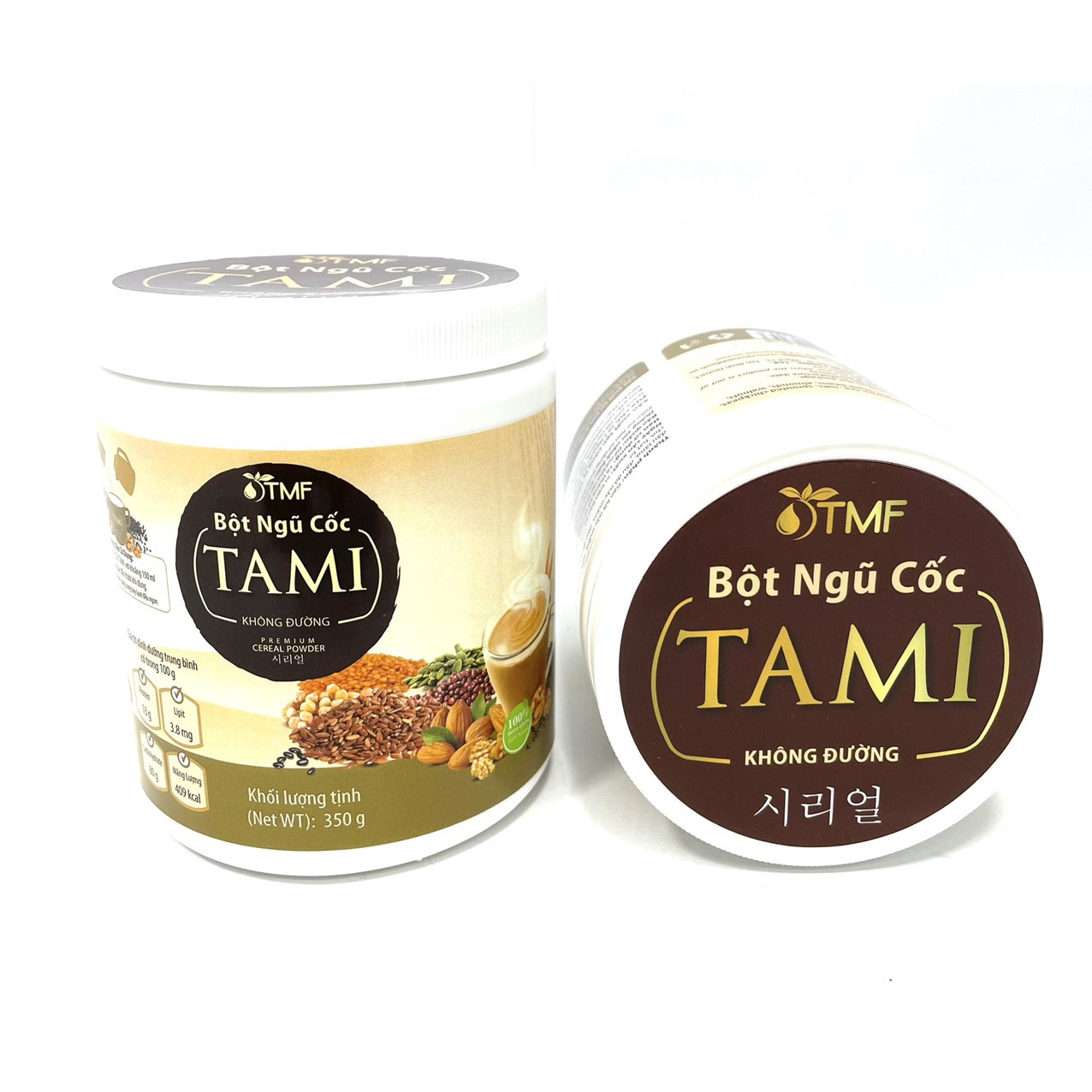Bột ngũ cốc Tami không đường nảy mầm 350gr - TÂM MINH FOODS