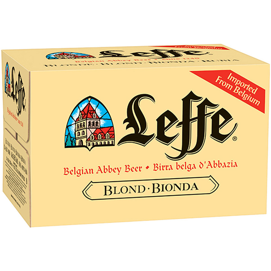 Thùng 24 Chai Bia Leffe Blonde (330ml / Chai)