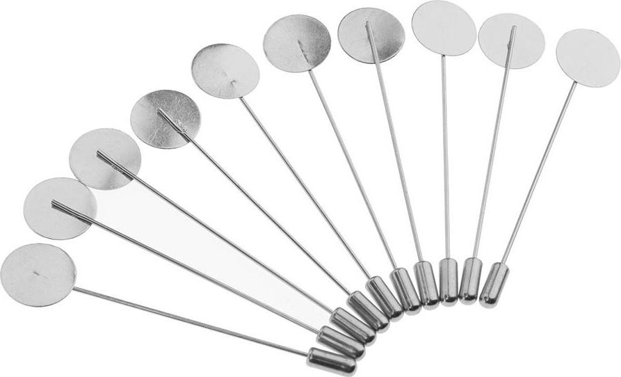 Set 10 Cài Áo Bằng Đồng Không Gỉ Cho Cổ Áo Sơ Mi