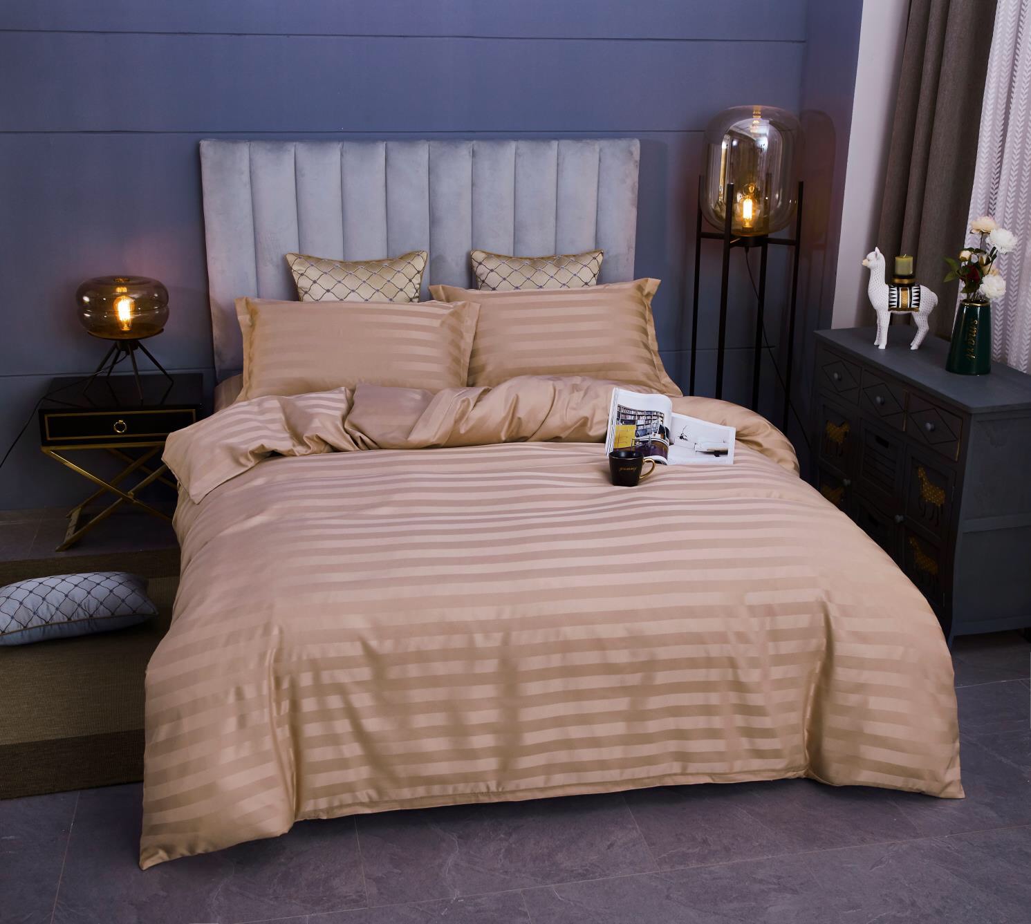 Bộ Chăn Ga Gối Cotton 3F Cao Cấp Mã FF05