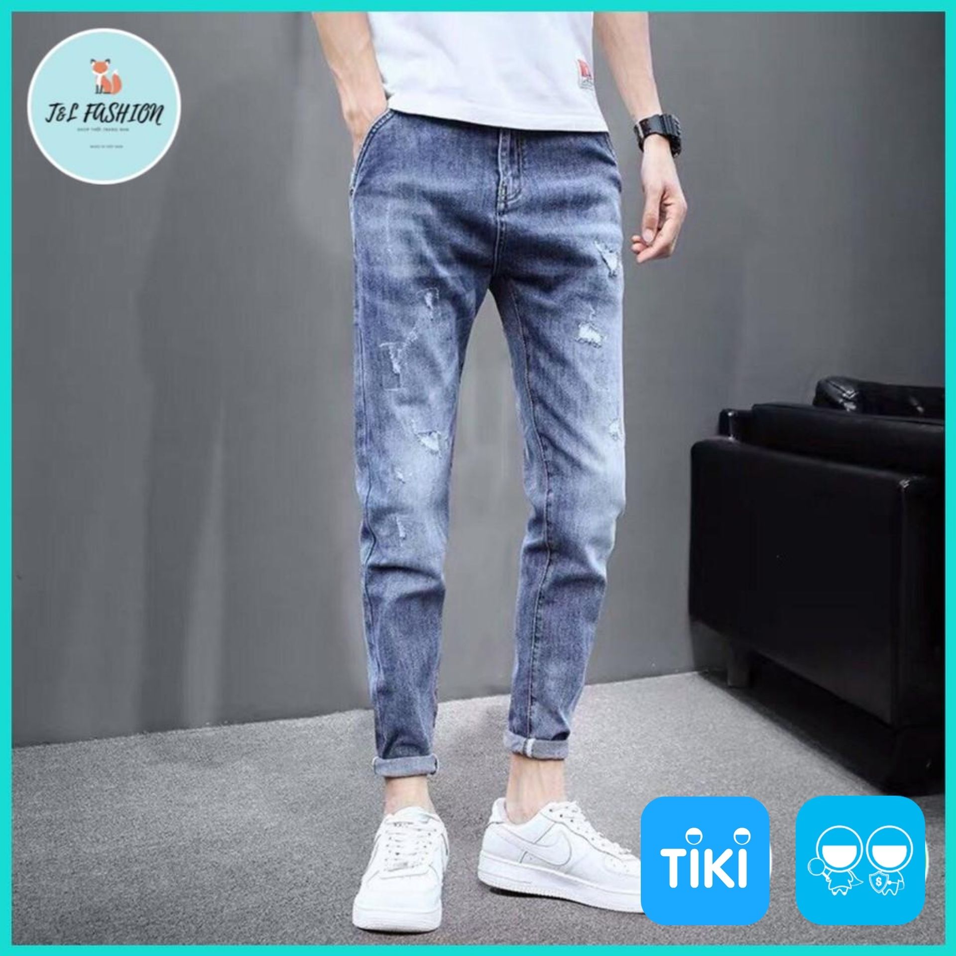 Quần Jean, Quần Bò Nam kiểu mới phong cách hot trend 2021 T&amp;L store msa21