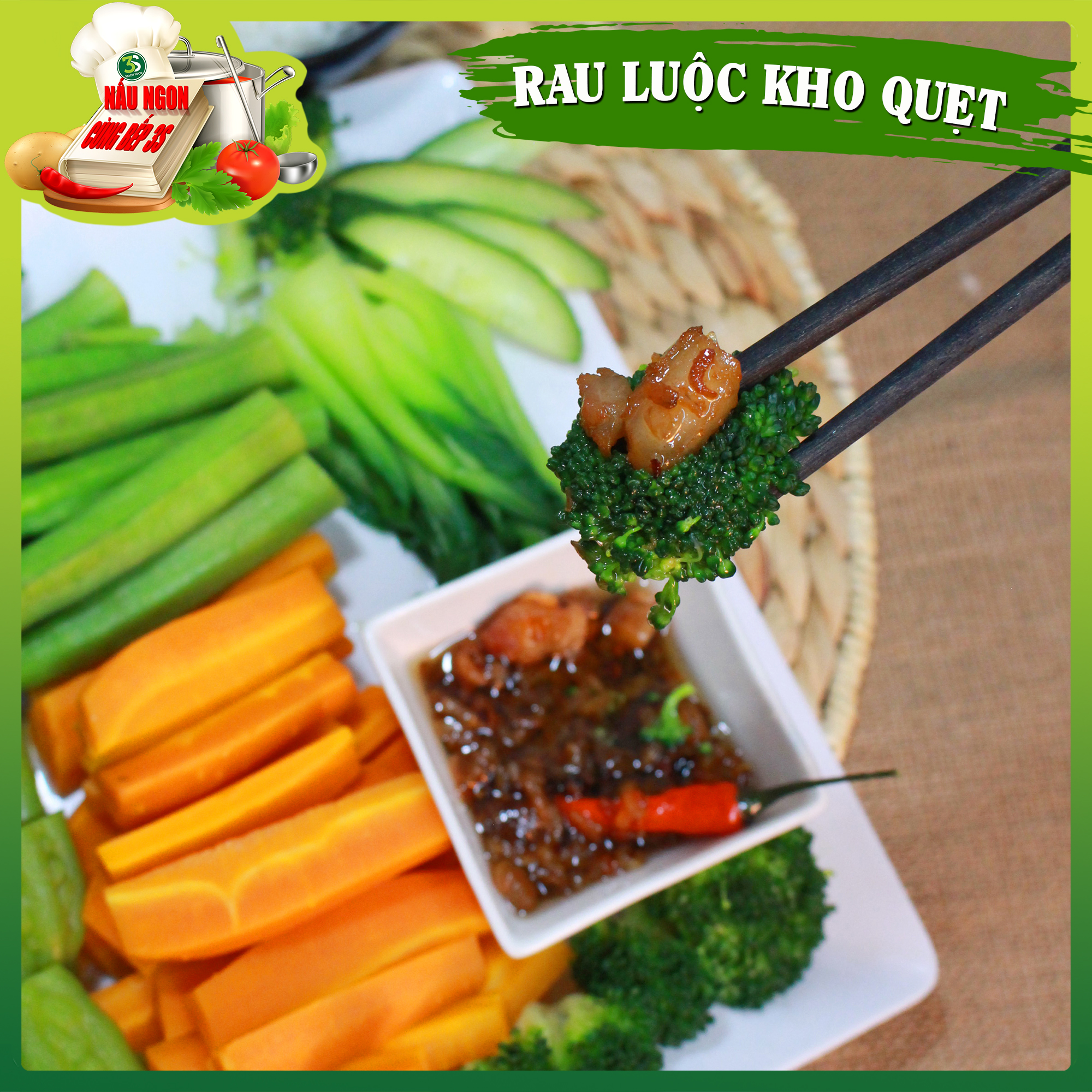 Kho Quẹt 3Sach Kitchen - Hộp 150gr