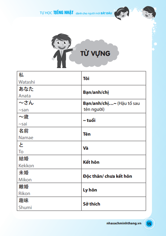 Tự Học Tiếng Nhật Dành Cho Người Mới Bắt Đầu