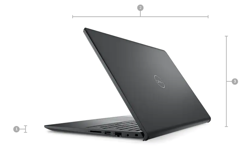 Laptop Dell Vostro 3525 (P112F006ABL) (R5-5625U / 8GB / 512GB / AMD Radeon Graphics / 15.6inch FHD / Win 11 / Office) - Hàng Chính Hãng