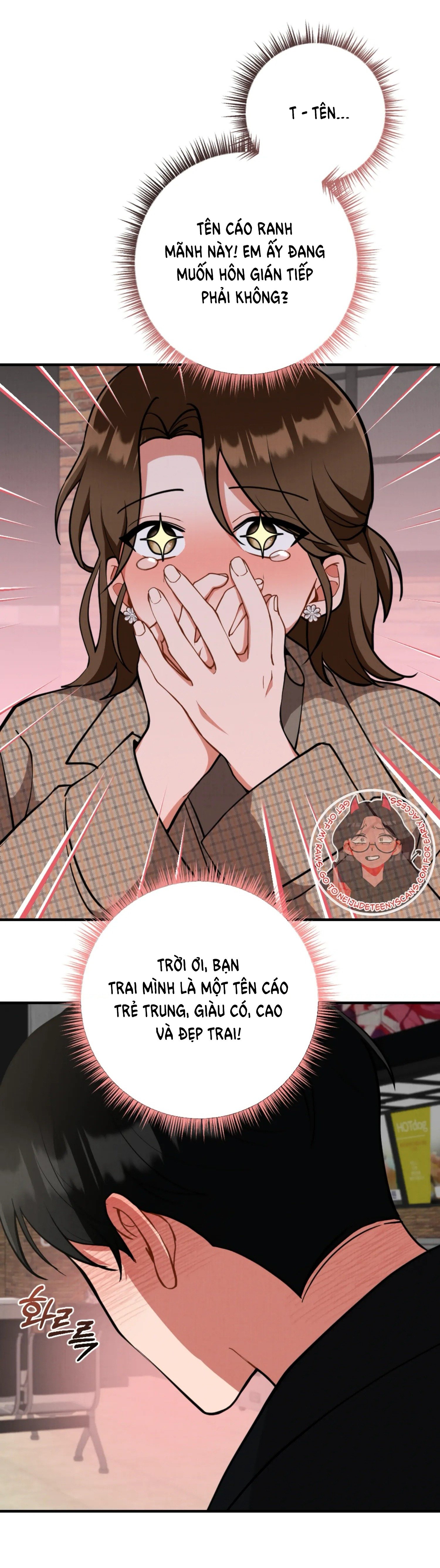 [18+] bạn của em trai không thể to như vậy! chapter 14.2 6