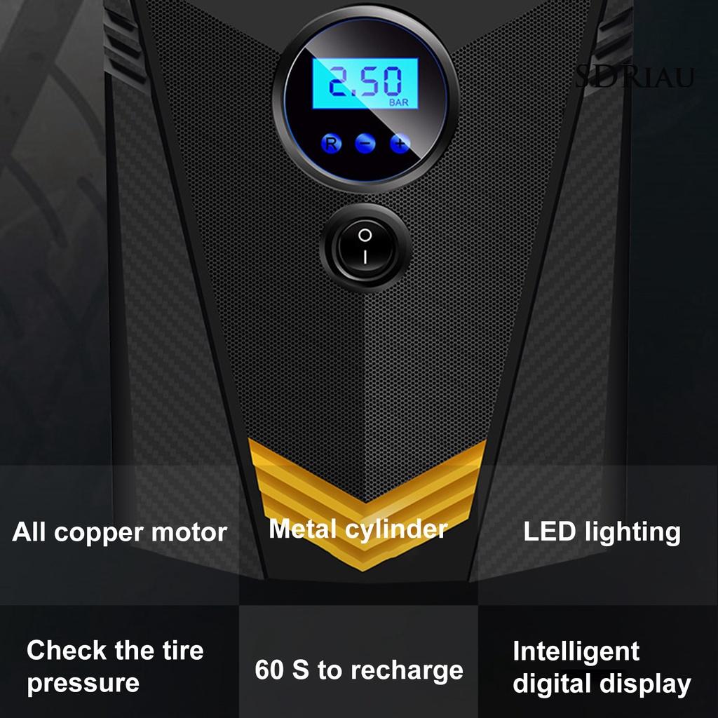 Máy Bơm Lốp Xe Hơi Kỹ Thuật Số 12v