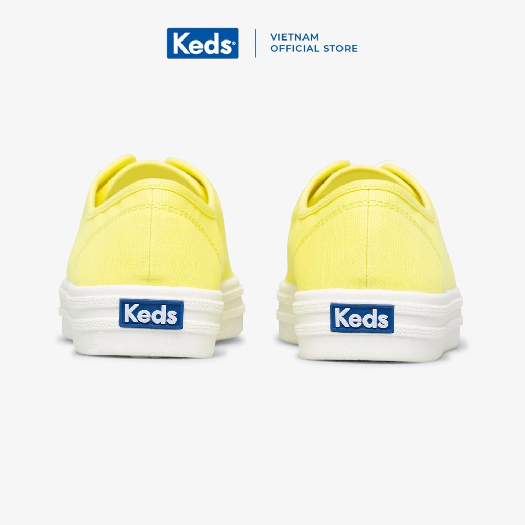 Giày Keds Nữ- Breezie Canvas Neon Yellow- KD065865WF