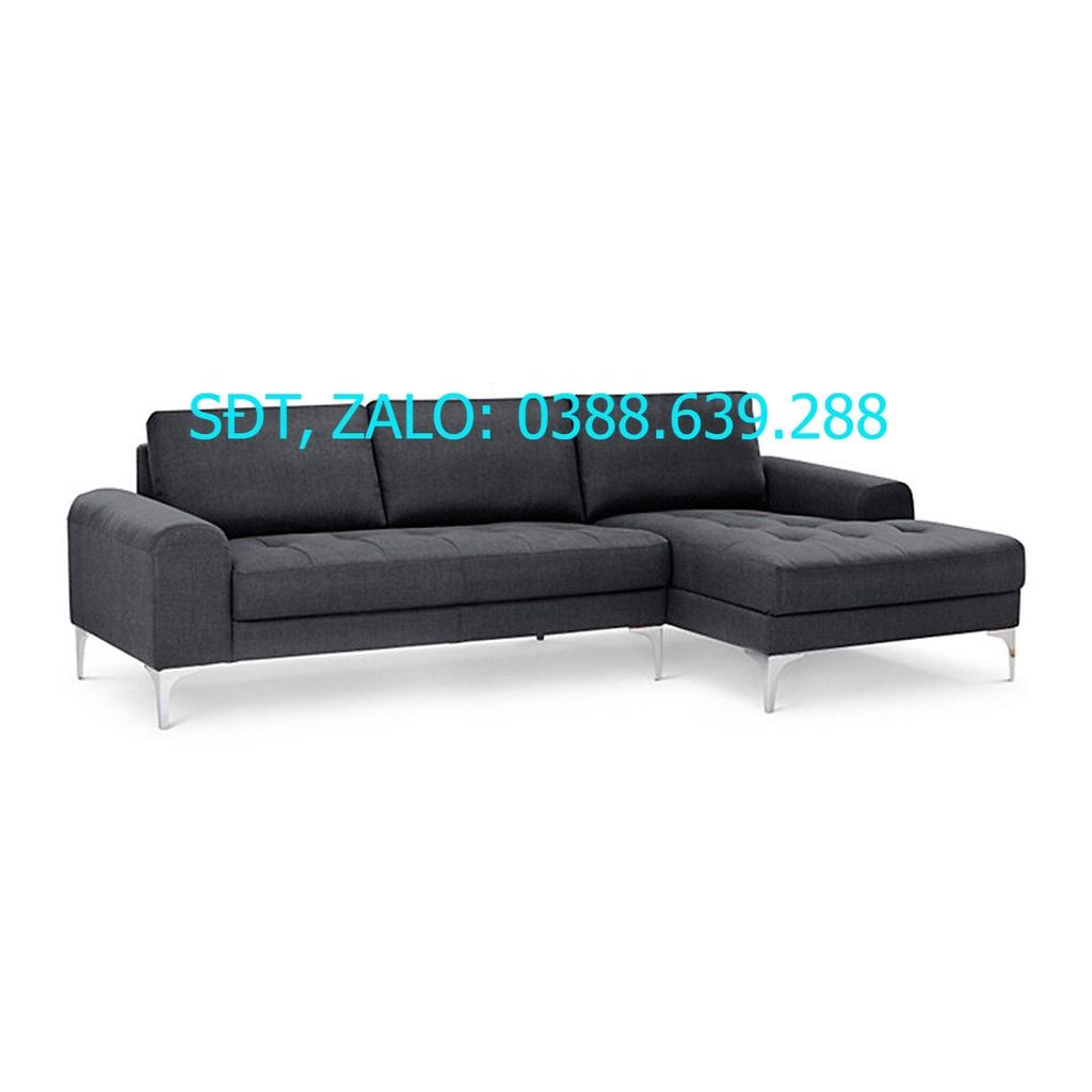 Sofa Góc L-concept Bình Long Sofa 289 x 151 x 90 x 85 x 50 cm (Đen)