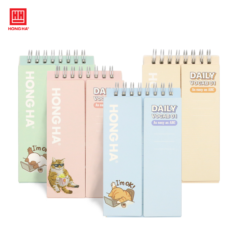 Sổ học từ vựng Daily Vocab 01 Hồng Hà 200 trang - 4178