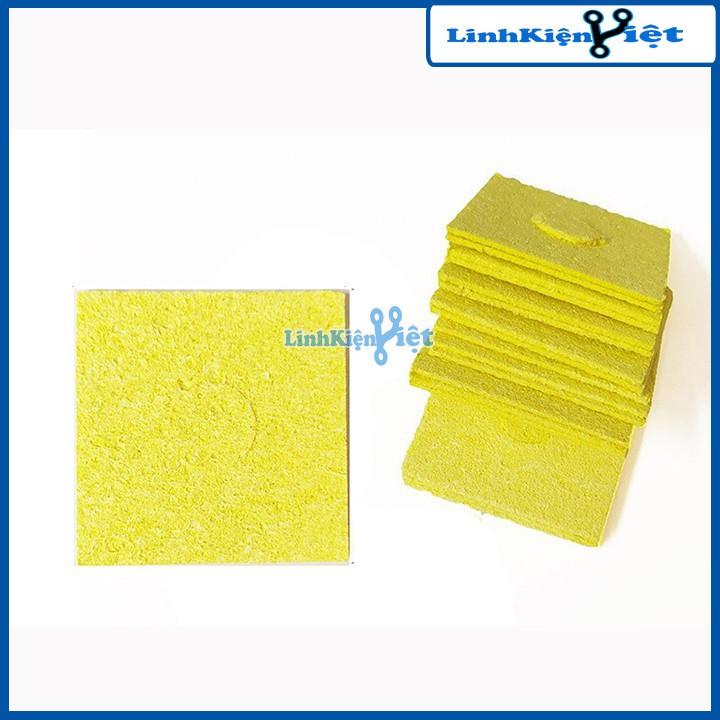 Bọt biển chùi mỏ hàn 6x6 cm