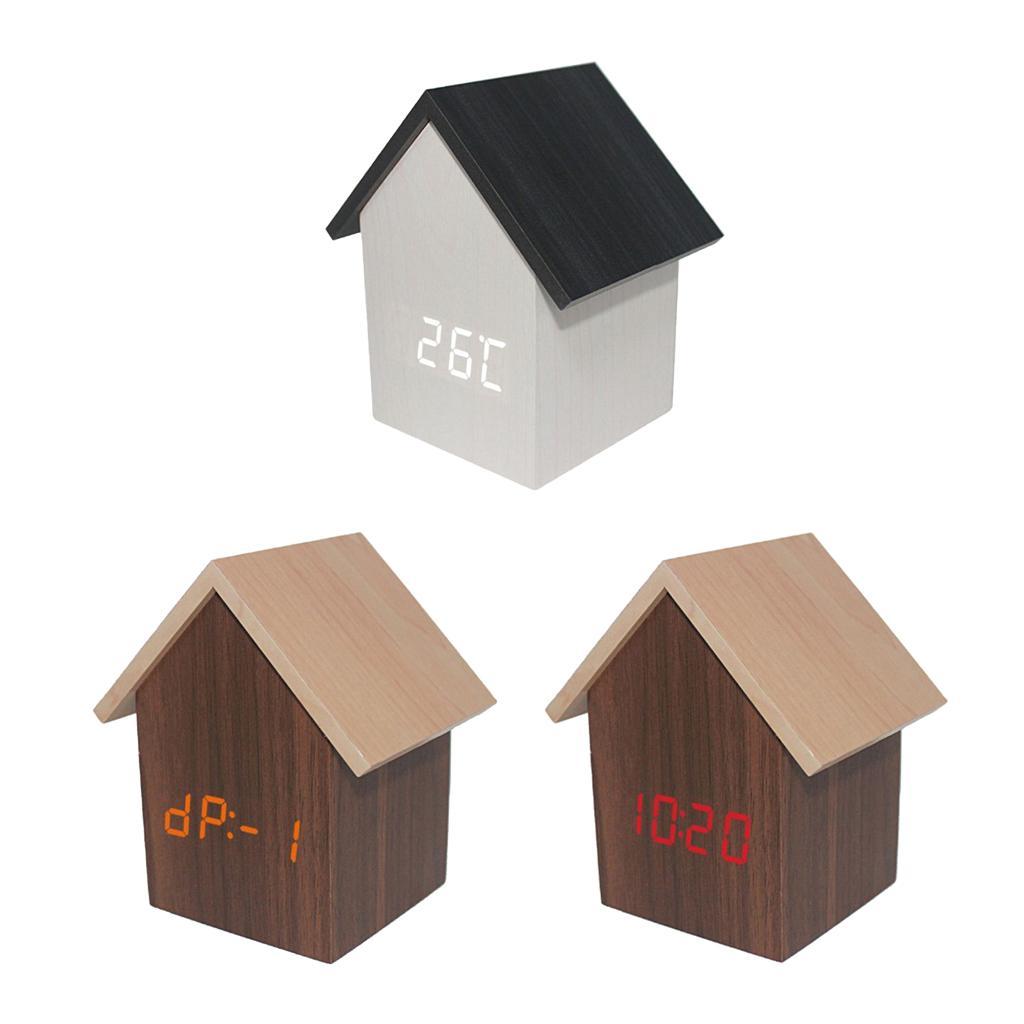 Korean Style Digital Clock Desk Electronic Alarm Timer Mantel Ornament Gift