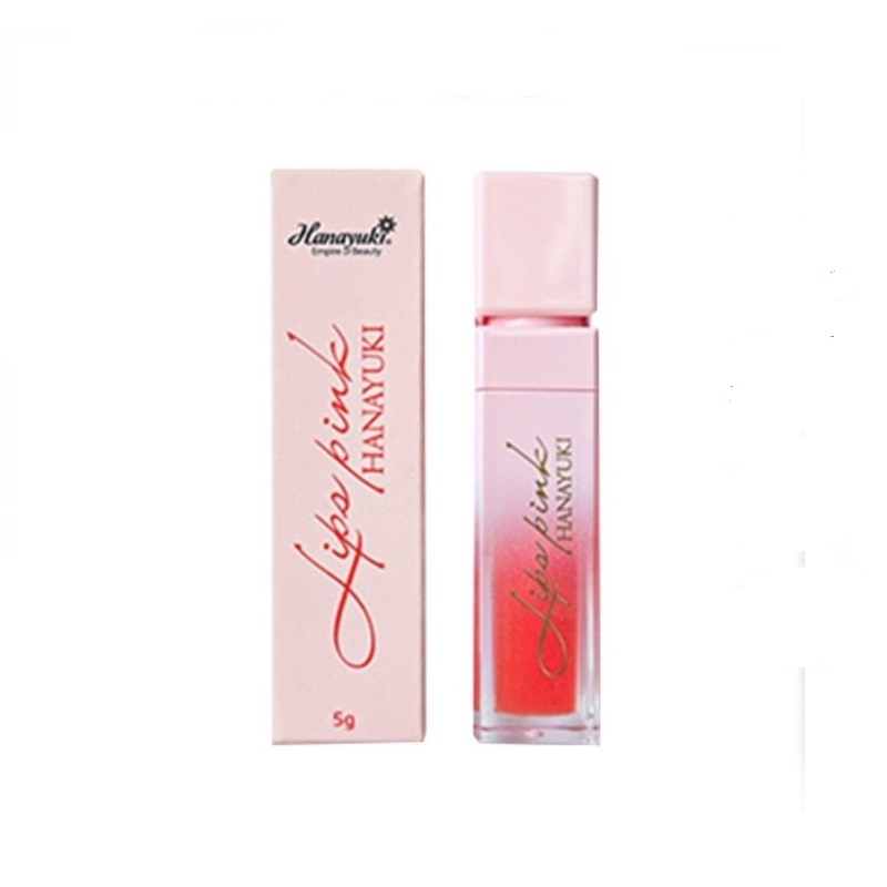 Son Dưỡng Môi Lips Pink Hanayuki Chính Hãng Dưỡng Môi Hồng - Mềm Mịn - Mờ Thâm 5g