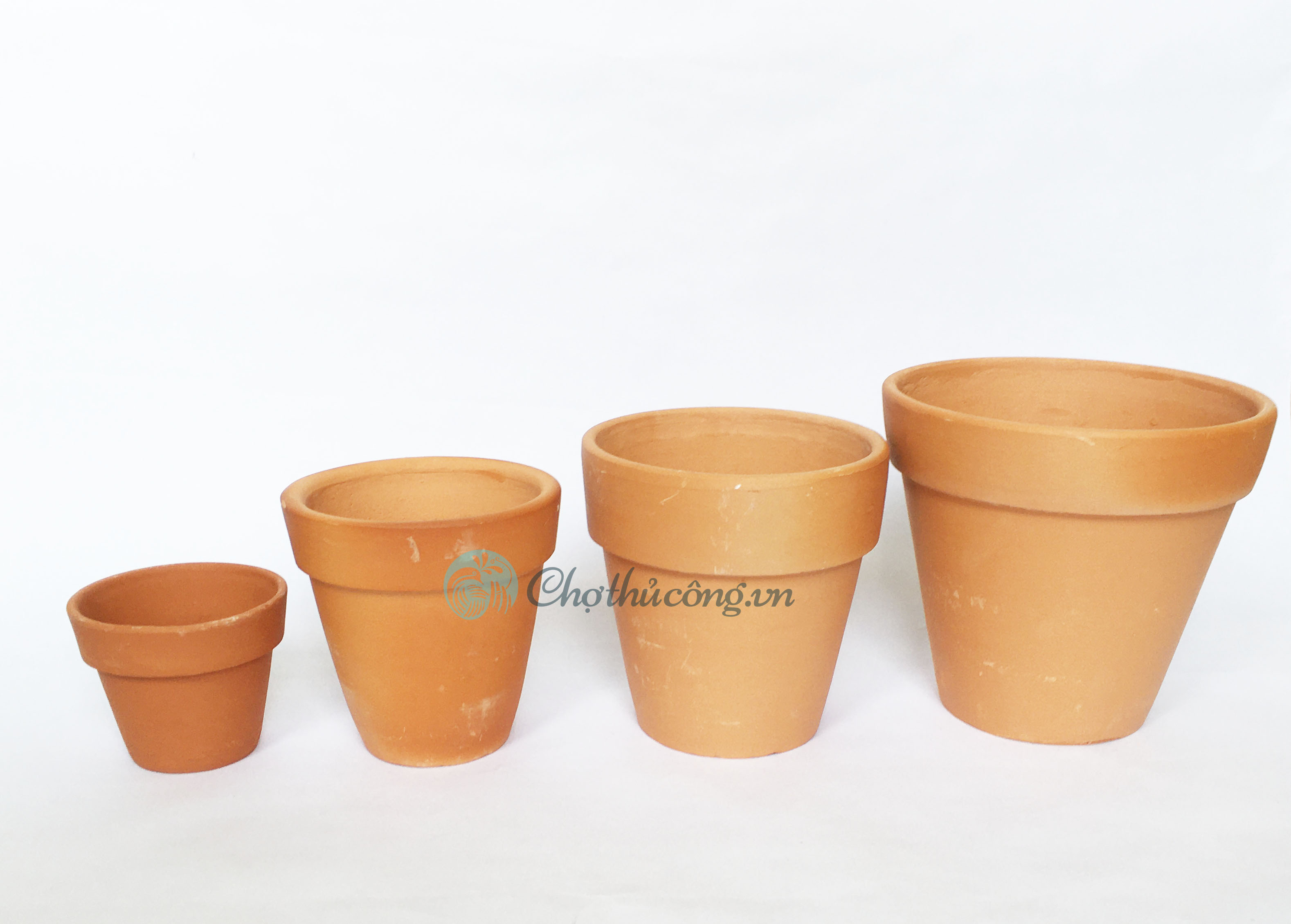 Chậu đất nung vintage KT 13x13cm, chậu trồng cây cảnh sen đá xương rồng