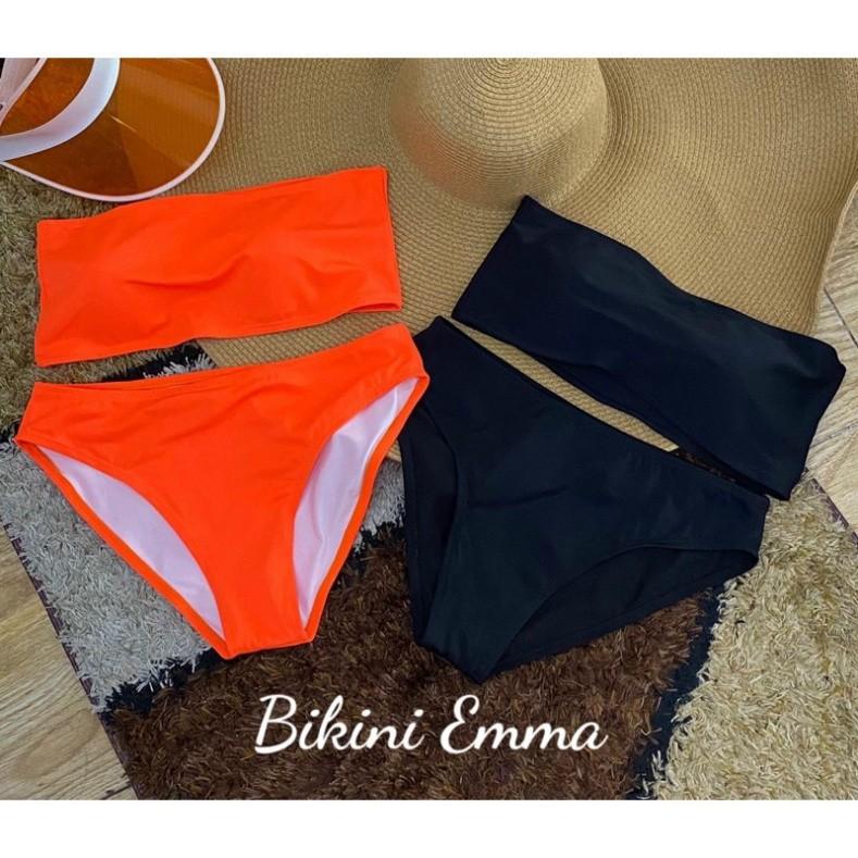 Bikini áo ống dạ quang (hình thật)