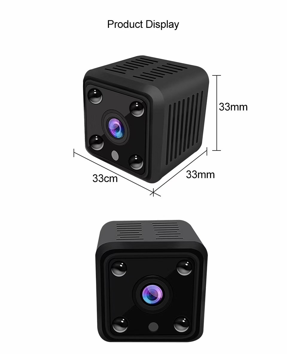 Camera Siêu Nhỏ Wifi X6 FULLHD 1080P Đa Năng- Hồng Ngoại Quay Ban Đêm, Hình Ảnh Sắc Nét Cả Ngày Và Đêm, Pin Dung Lượng Khủng, Siêu Bền- Kết Nối Wifi Qua Điện Thoại Xem Từ Xa