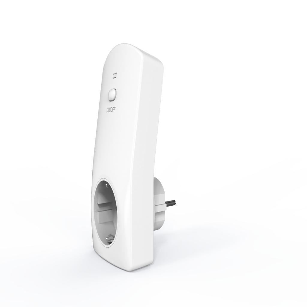 TS-2000 Có Thể Lập Trình Không Dây Bình Giữ Nhiệt Ổ Cắm LCD Trắng Nhà Thông Minh