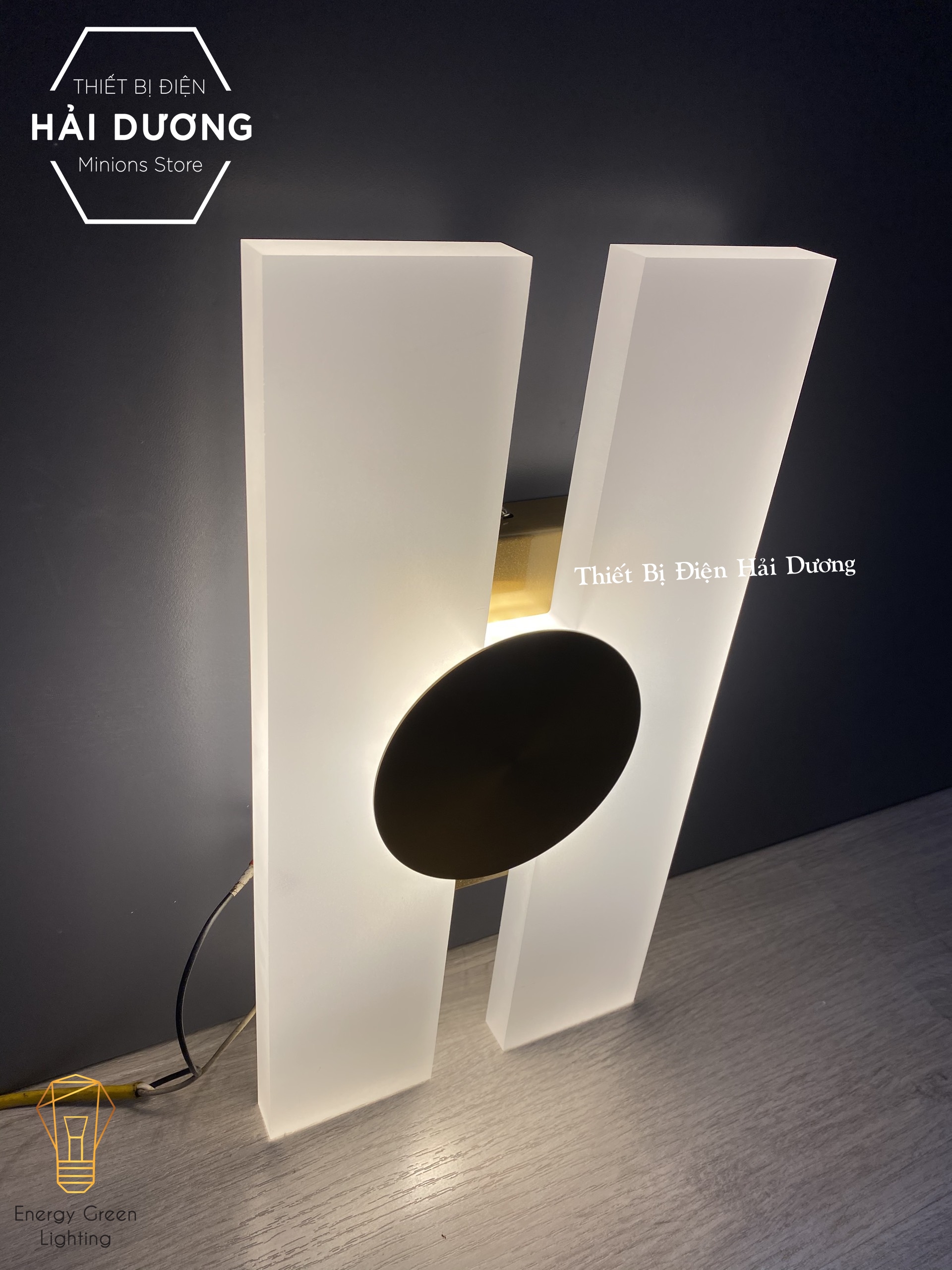 Đèn Tường Đồng Cao Cấp Kiểu Dáng Hiện Đại DT-620  Ánh Sáng Vàng - Led Siêu Sáng - Có Video