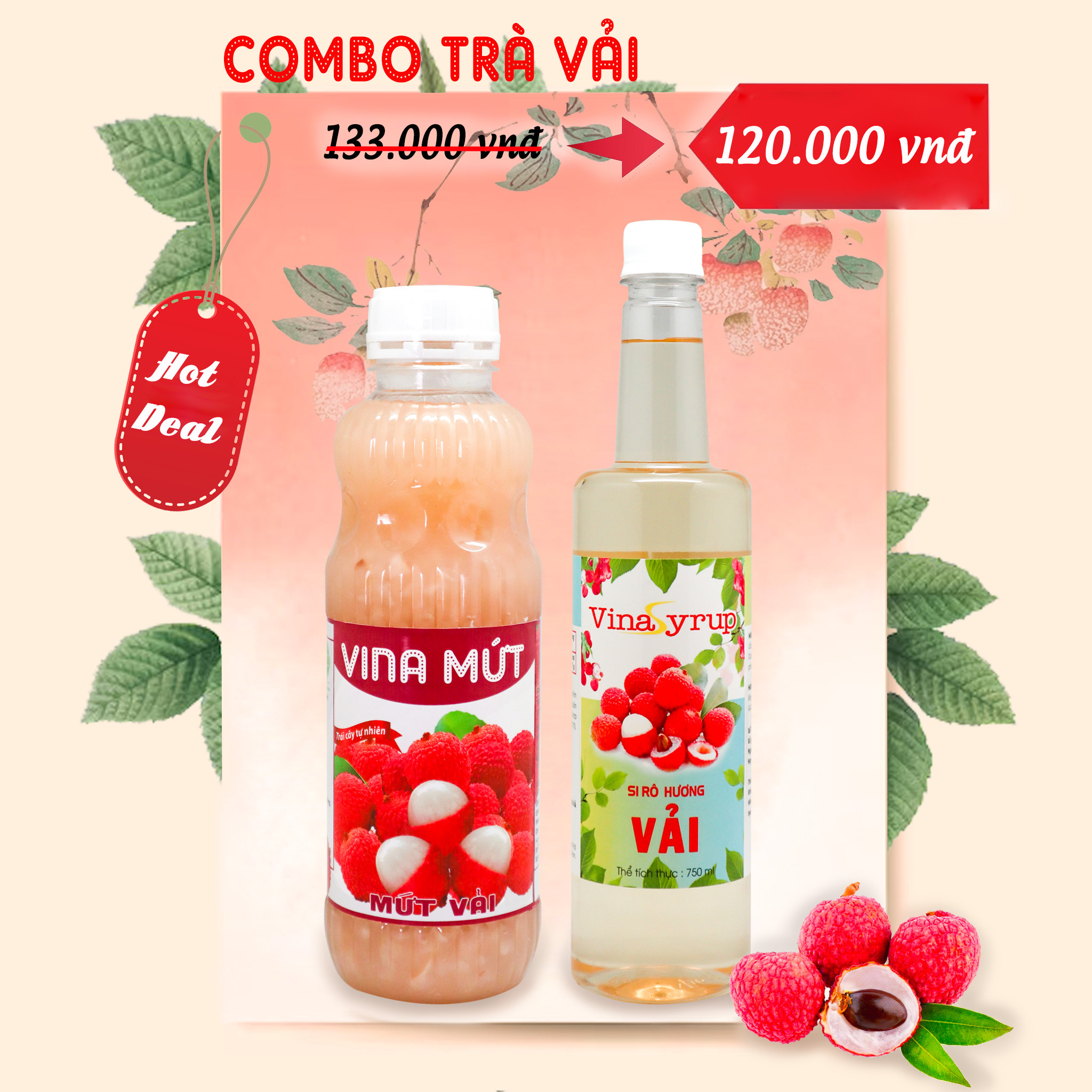 [ COMBO TRÀ VẢI ] - Chất lượng - Thơm ngon