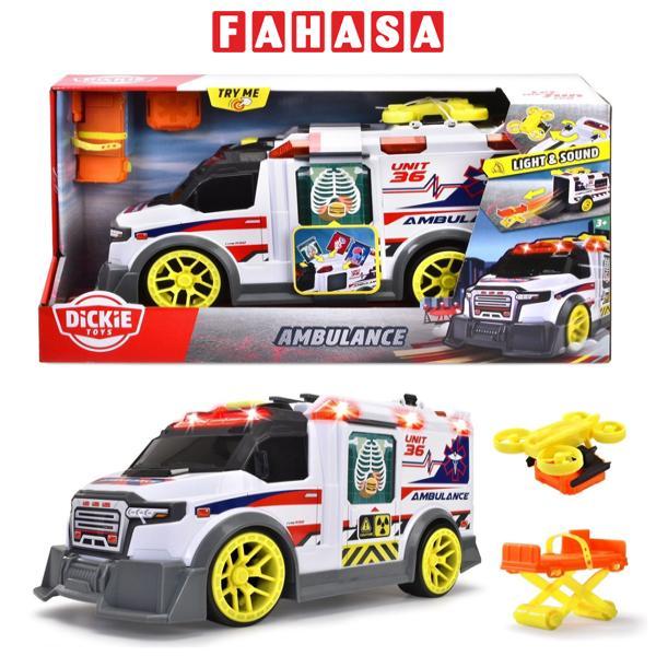 Đồ Chơi Mô Hình Xe Cứu Thương - Dickie Toys 203307003