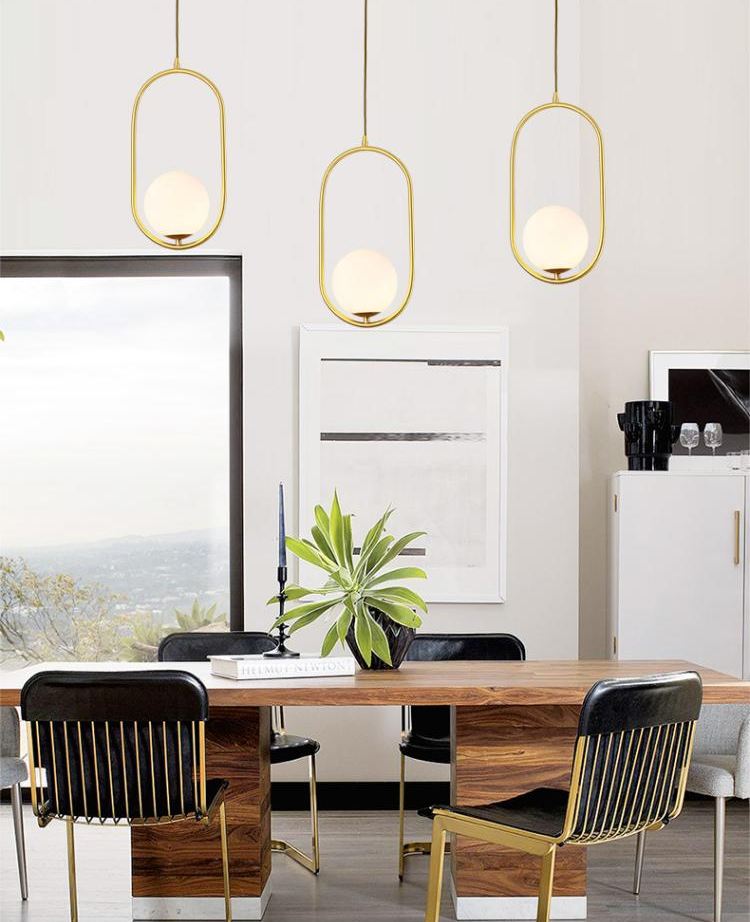 Combo 2 đèn thả trang trí LIZI độc đáo kèm bóng LED chuyên dụng